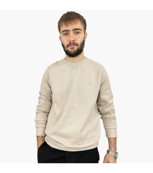 SİMİT YAKA JAKARLI SWEAT