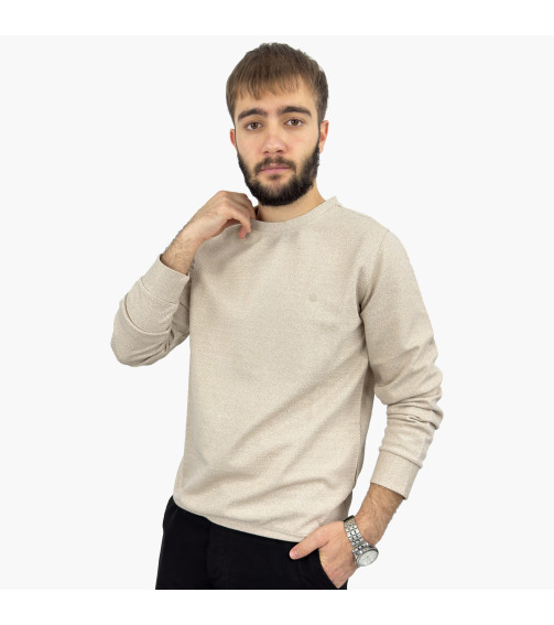 SİMİT YAKA JAKARLI SWEAT