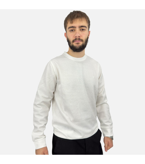 SİMİT YAKA JAKARLI SWEAT