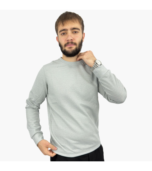 SİMİT YAKA JAKARLI SWEAT