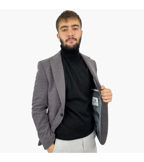 İNCE DOKULU KADİFE SPOR CEKET