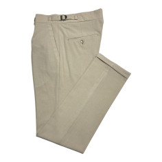 POLOAWA BELDEN KEMERLİ KETEN PANTOLON